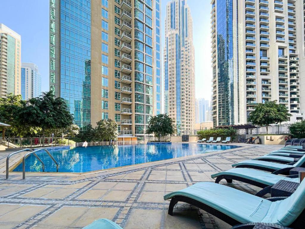 The Residences Tower - Full Burj Khalfa View Дубай Екстер'єр фото